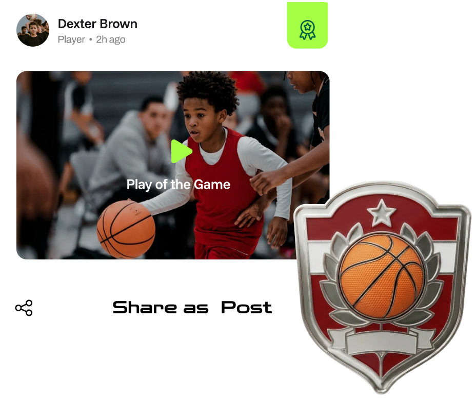 SPiN app features for parents and athletes